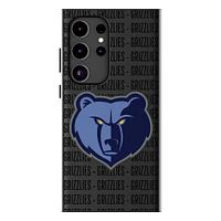 Keyscaper Memphis Grizzlies Text Backdrop Galaxy Magnetic Bump Case