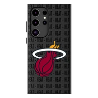 Keyscaper Miami Heat Text Backdrop Galaxy Magnetic Bump Case