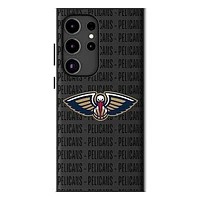 Keyscaper New Orleans Pelicans Text Backdrop Galaxy Magnetic Bump Case
