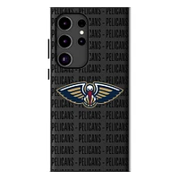 Keyscaper New Orleans Pelicans Text Backdrop Galaxy Magnetic Bump Case