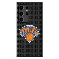 Keyscaper New York Knicks Text Backdrop Galaxy Magnetic Bump Case