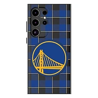 Keyscaper Golden State Warriors Plaid Galaxy Magnetic Bump Case