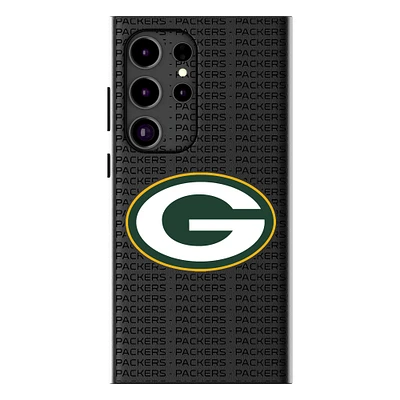 Keyscaper Green Bay Packers Text Backdrop Galaxy Magnetic Bump Case