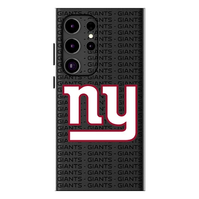 Keyscaper New York Giants Text Backdrop Galaxy Magnetic Bump Case