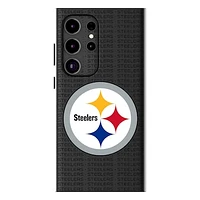 Keyscaper Pittsburgh Steelers Text Backdrop Galaxy Magnetic Bump Case
