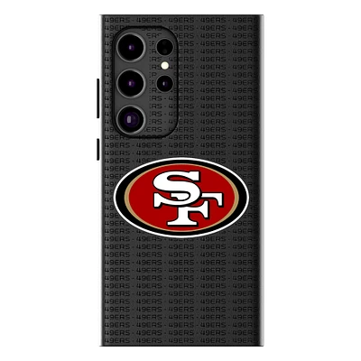 Keyscaper San Francisco 49ers Text Backdrop Galaxy Magnetic Bump Case