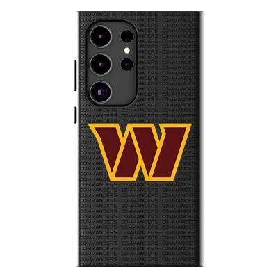Keyscaper Washington Commanders Text Backdrop Galaxy Magnetic Bump Case