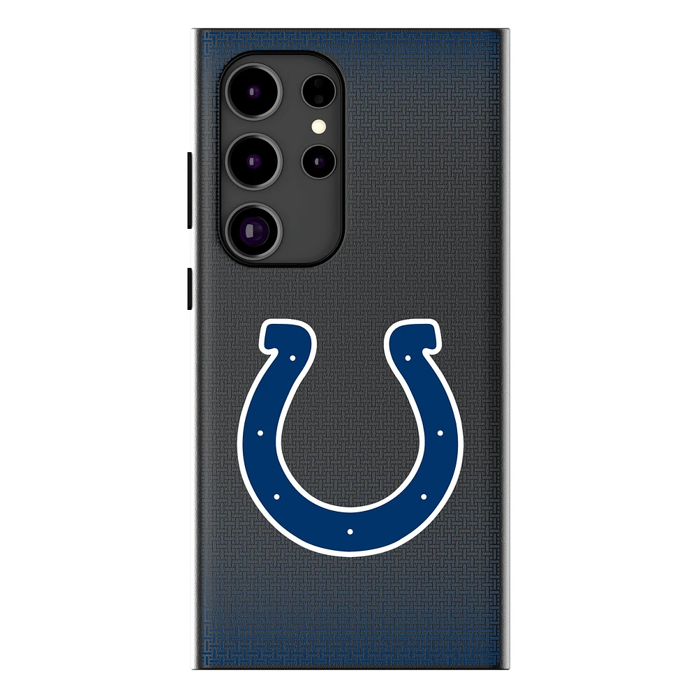 Keyscaper Indianapolis Colts Linen Galaxy Magnetic Bump Case
