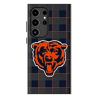 Keyscaper Chicago Bears Plaid Galaxy Magnetic Bump Case
