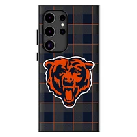 Keyscaper Chicago Bears Plaid Galaxy Magnetic Bump Case