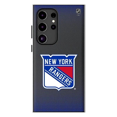Keyscaper New York Rangers Linen Galaxy Magnetic Bump Case