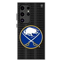 Keyscaper Buffalo Sabres Text Backdrop Galaxy Magnetic Bump Case