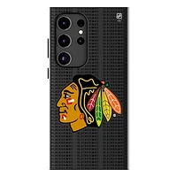Keyscaper Chicago Blackhawks Text Backdrop Galaxy Magnetic Bump Case