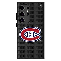 Keyscaper Montreal Canadiens Text Backdrop Galaxy Magnetic Bump Case