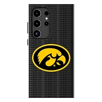 Keyscaper Iowa Hawkeyes Text Backdrop Galaxy Magnetic Bump Case