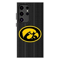 Keyscaper Iowa Hawkeyes Text Backdrop Galaxy Magnetic Bump Case