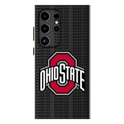 Keyscaper Ohio State Buckeyes Text Backdrop Galaxy Magnetic Bump Case
