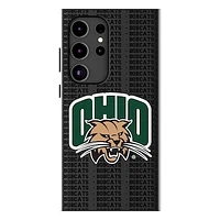 Keyscaper Ohio Bobcats Text Backdrop Galaxy Magnetic Bump Case