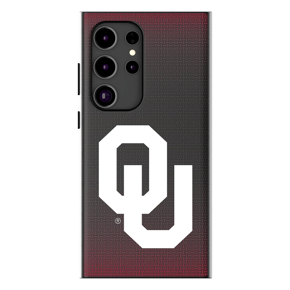 Keyscaper Oklahoma Sooners Linen Galaxy Magnetic Bump Case