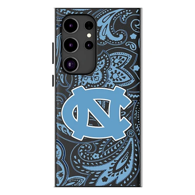 Keyscaper North Carolina Tar Heels Paisley Galaxy Magnetic Bump Case