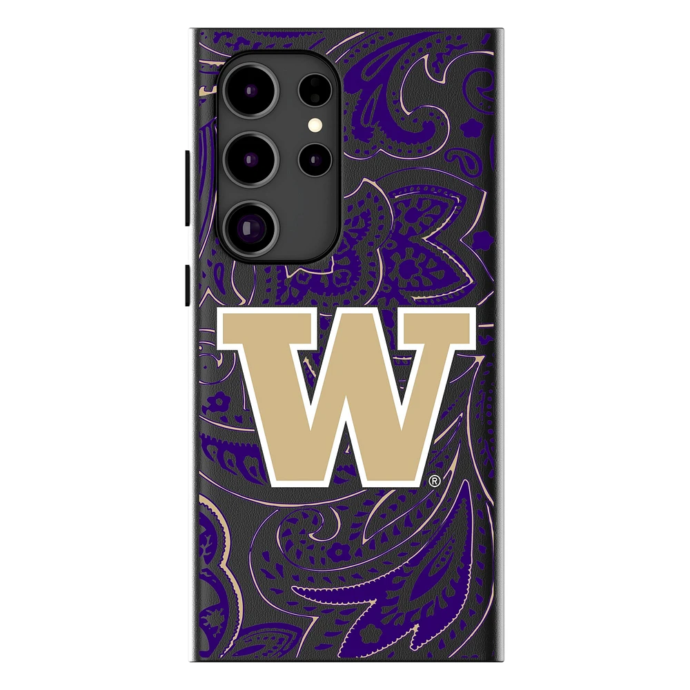 Keyscaper Washington Huskies Paisley Galaxy Magnetic Bump Case