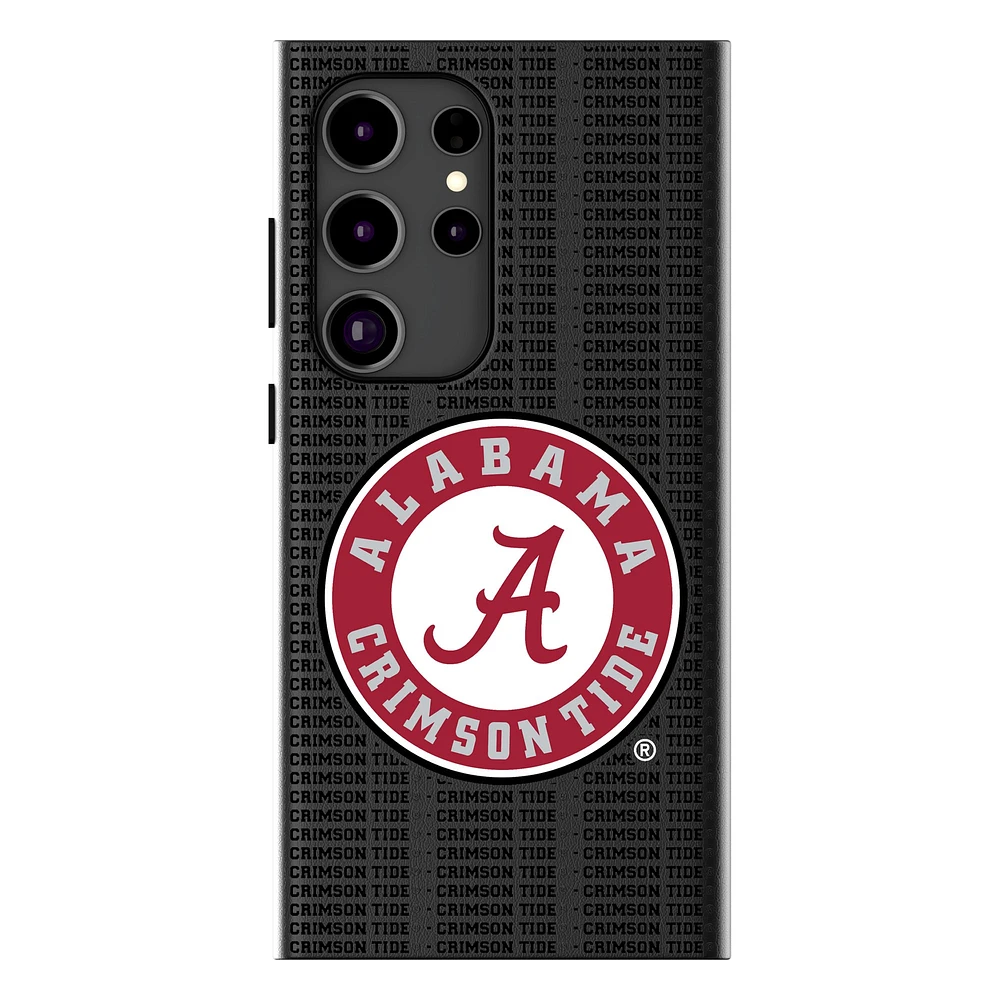 Keyscaper Alabama Crimson Tide Text Backdrop Galaxy Magnetic Bump Case