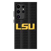 Keyscaper LSU Tigers Text Backdrop Galaxy Magnetic Bump Case