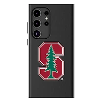 Keyscaper Stanford Cardinal Text Backdrop Galaxy Magnetic Bump Case