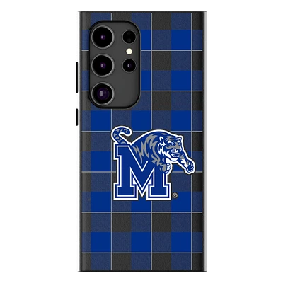 Keyscaper Memphis Tigers Plaid Galaxy Magnetic Bump Case