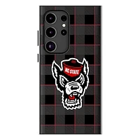 Keyscaper NC State Wolfpack Plaid Galaxy Magnetic Bump Case