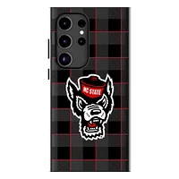 Keyscaper NC State Wolfpack Plaid Galaxy Magnetic Bump Case