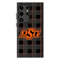 Keyscaper Oklahoma State Cowboys Plaid Galaxy Magnetic Bump Case