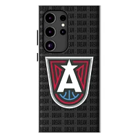 Keyscaper Atlanta Dream Text Backdrop Galaxy Magnetic Bump Case