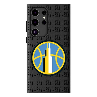 Keyscaper Chicago Sky Text Backdrop Galaxy Magnetic Bump Case