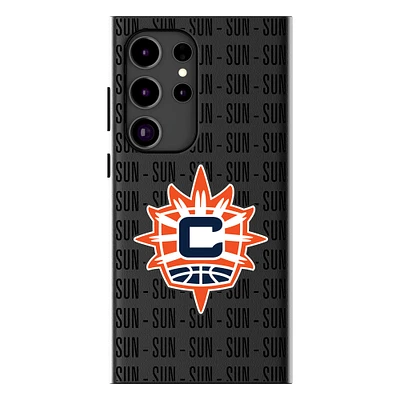 Keyscaper Connecticut Sun Text Backdrop Galaxy Magnetic Bump Case