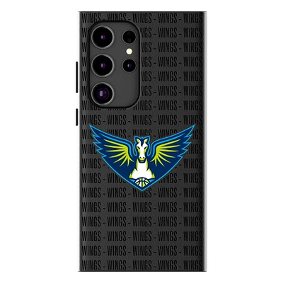 Keyscaper Dallas Wings Text Backdrop Galaxy Magnetic Bump Case