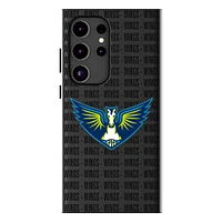 Keyscaper Dallas Wings Text Backdrop Galaxy Magnetic Bump Case