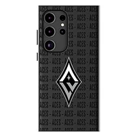 Keyscaper Las Vegas Aces Text Backdrop Galaxy Magnetic Bump Case