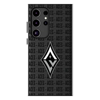 Keyscaper Las Vegas Aces Text Backdrop Galaxy Magnetic Bump Case