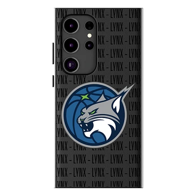 Keyscaper Minnesota Lynx Text Backdrop Galaxy Magnetic Bump Case
