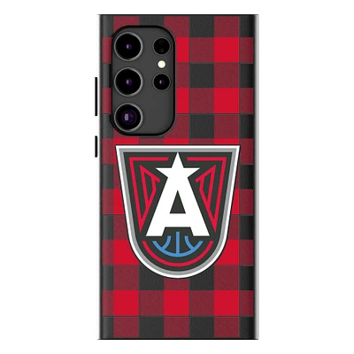 Keyscaper Atlanta Dream Plaid Galaxy Magnetic Bump Case