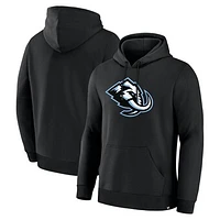 Men's Fanatics  Black Utah Mammoth Primary Logo Legacy Fleece Pullover Hoodie