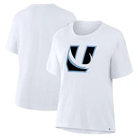 Women's Fanatics  White Utah Mammoth Alternate Logo Legacy T-Shirt