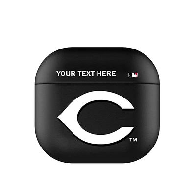 Keyscaper Cincinnati Reds Personalized Insignia AirPods 4th Generation Case Cover