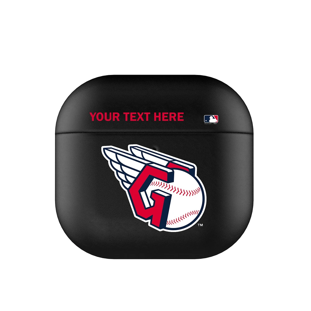Keyscaper Cleveland Guardians Personalized Insignia AirPods 4th Generation Case Cover