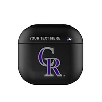 Keyscaper Colorado Rockies Personalized Insignia AirPods 4th Generation Case Cover