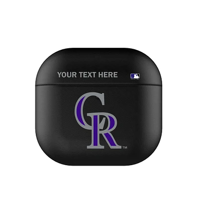 Keyscaper Colorado Rockies Personalized Insignia AirPods 4th Generation Case Cover