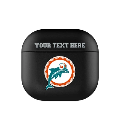 Keyscaper Miami Dolphins Personalized Insignia AirPods 4th Generation Case Cover