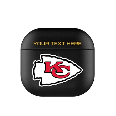 Keyscaper Kansas City Chiefs Personalized Insignia AirPods 4th Generation Case Cover