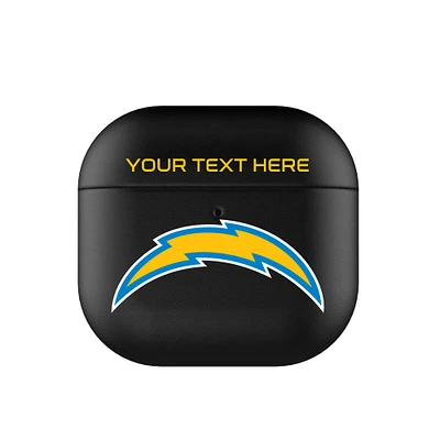 Keyscaper Los Angeles Chargers Personalized Insignia AirPods 4th Generation Case Cover
